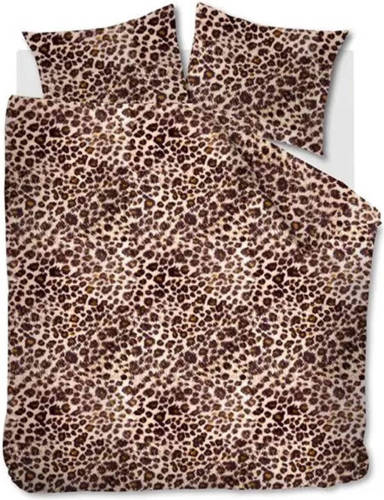 At Home By Beddinghouse Dekbedovertrek Animal Twist - Naturel - 1-persoons 140x200/220 Cm