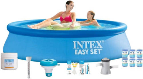 Intex Zwembad Easy Set - Zwembad Bundel - 244x61 Cm