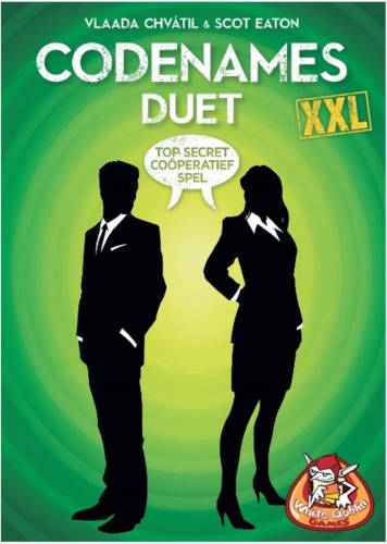 White Goblin Games Bordspel Codenames: Duet Xxl - 10+