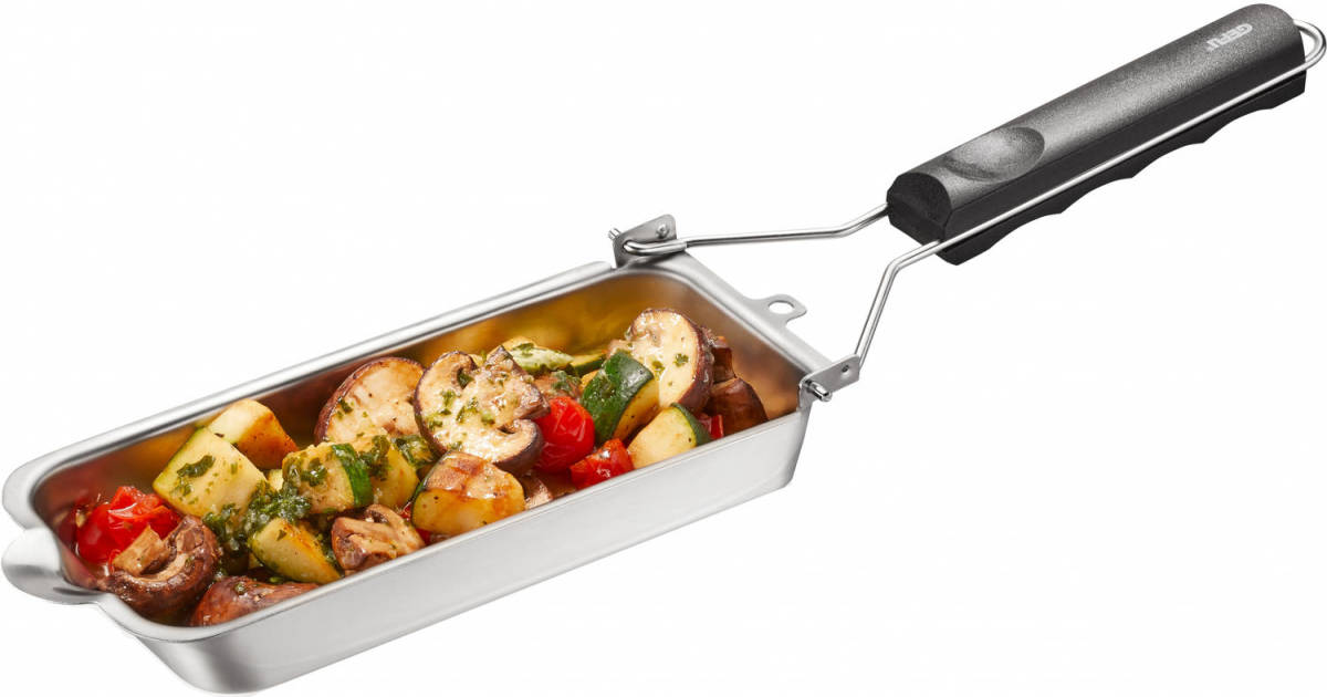 Gefu Barbecue-grillpan 38 X 8,5 X 3,8 Cm Rvs Zilver