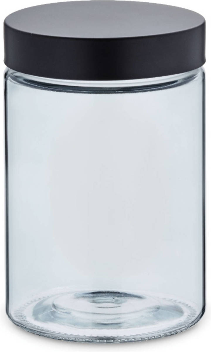 Kela - Voorraadpot, 1.2 L, Glas/rvs, Donker Grijs - Kela Bera