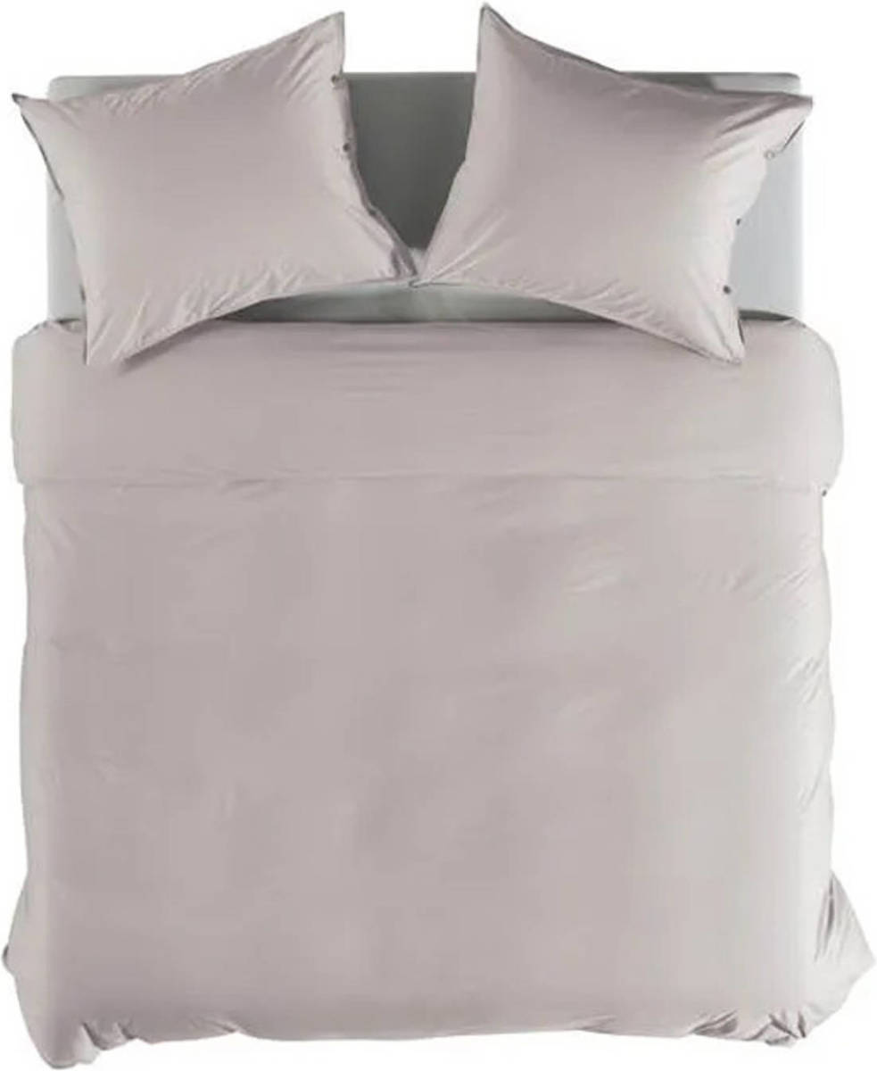 Yellow Geel Dekbedovertrek Percale - Cloud Roze - 1-persoons 140x200/220 Cm