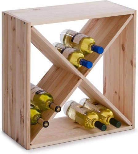 Shoppartners Zeller - Wine Rack, Spruce