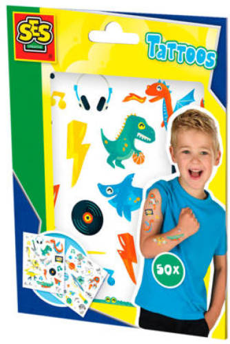 Yourstockshop Ses Creative Kindertattoos 50 Stuks