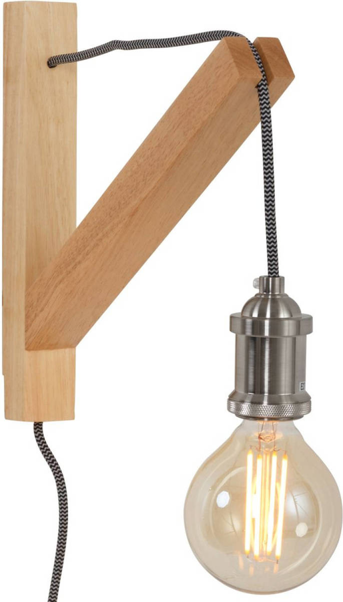 LichtXpert Lightning - Gand Wandlamp 1-l. - Bruin