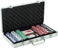 Tom Pokerset In Koffer 300 Fiches Multicolor