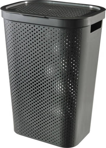 Curver Infinity Dots Wasbox - 60l - Grijs