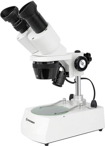 WAYS TOYS Bresser Stereo-microscoop Erudit Icd 3d 29 Cm Aluminium Wit