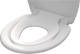 VidaXL Schütte Toiletbril Family White Duroplast Wit