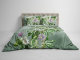 Lion Beddenshop Heckett & Lane Bertil Dekbedovertrek - Lits-jumeaux (260x200/220 Cm + 2 Slopen) - Pu - Laurel Green