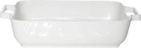 Cosy and Trendy Witte Ovenschaal Met Handvatten 24 X 19 Cm Rechthoekig - Ovenschalen