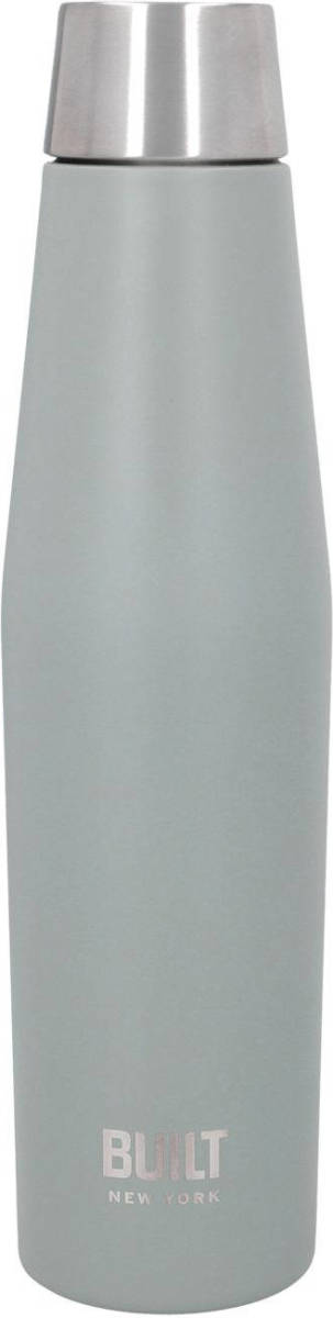 Enjoy2Cook Dubbelwandige Thermosfles, 0.54 Liter, Grijs - Built New York Perfect Seal