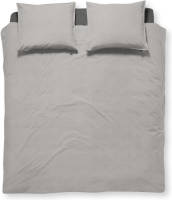 Damai Dekbedovertrek Mik - Katoen - 200x200/220 Cm - Grey
