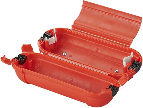 Pro Plus Stekkersafe / Veiligheidsbox / Bescherming Stekkerverbindingen Ip44 Kunststof Rood 21 X 8 X 8,5 Cm - Stekkersafe