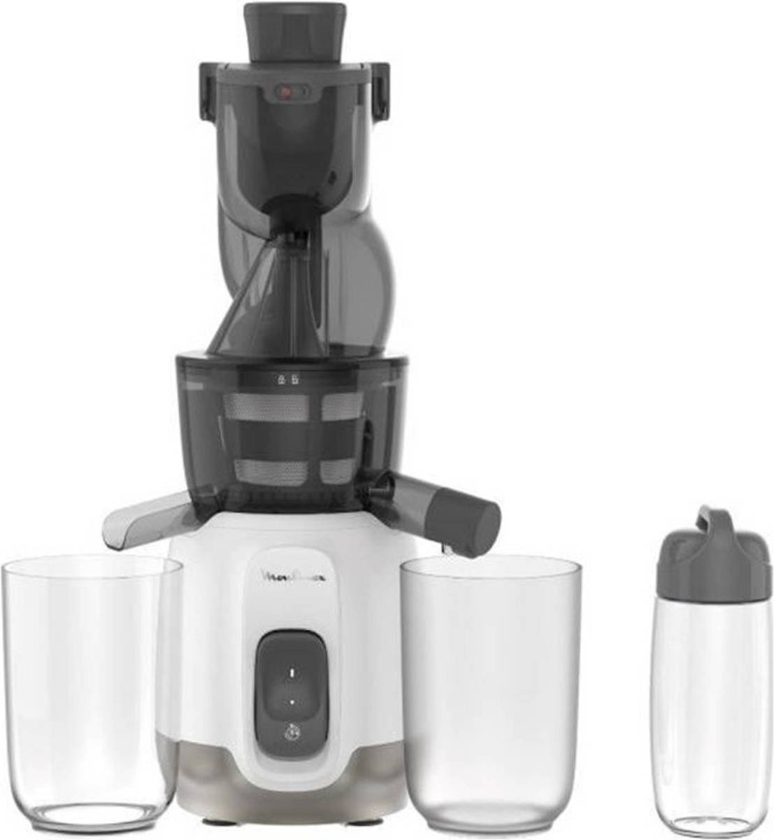 Moulinex Zu600110 Ultra Juice Koude Sapcentrifuge 2 Filters Fles 600 Ml Extra Grote Tuit 85 Mm, Automatisch Programma