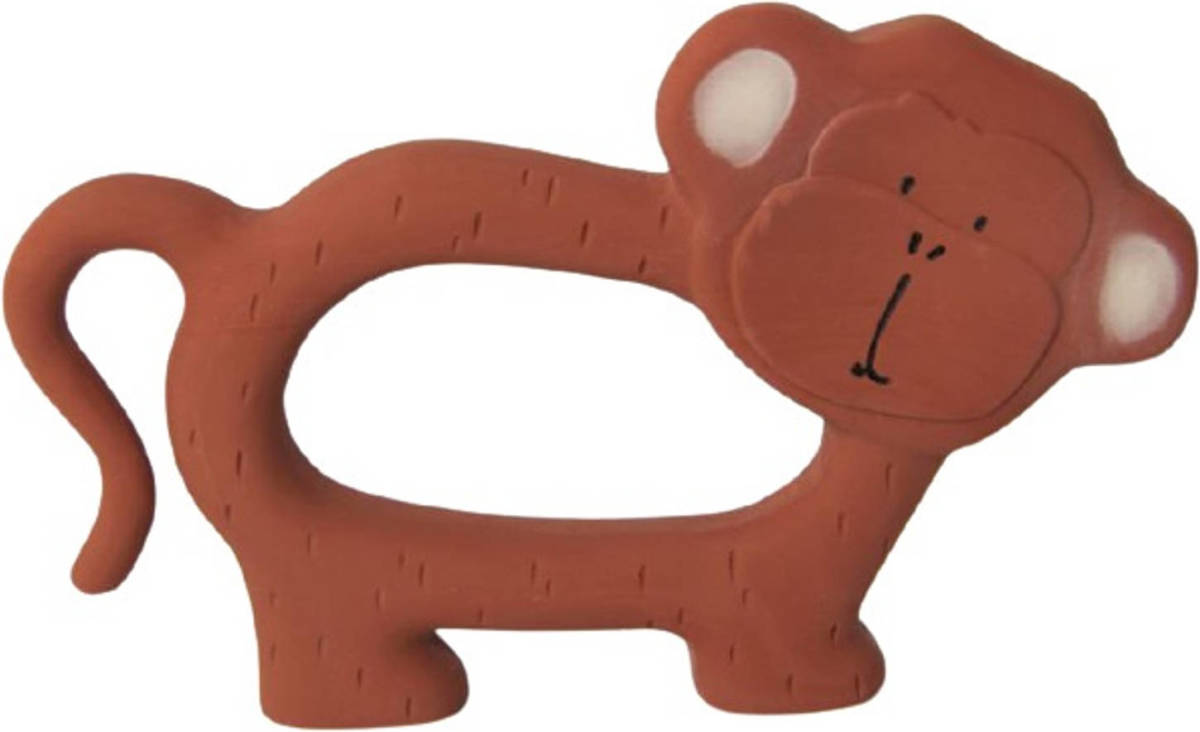 TRIXIE Bijt- En Badspeelgoed Mr. Monkey 13 Cm Rubber Bruin
