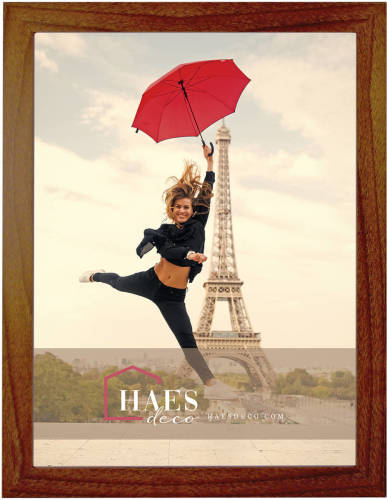 HAES deco - Houten Fotolijst Paris Rustiek Bruin 30x40 -Sp001308