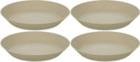 Koziol Diepe Borden Connect Creme ø 24 Cm - 4 Stuks