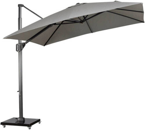 Timmermans Tuinmeubelen Platinum Zweefparasol Telescope Premium T1 Manhattan 350 X 350 Cm