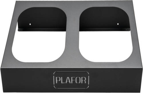 Plafor Prullenbak - Metal Base 2x90l