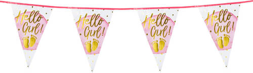 Wolfers Trading Vlaggenlijn Hello Girl (6 M)