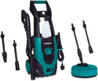 VONROC Hogedrukreiniger V14-2 - 1400w - 110 Bar - 390 L/h - Incl. 5m Slang, Terrasreiniger En Meer