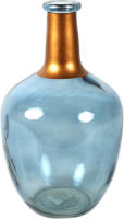 Tom Vaas Babet 18 X 18 X 30 Cm Glas Blauw/koper