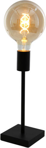 LichtXpert Mexlite Minimalics Tafellamp Zwart 23 Cm Hoog
