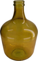 Dijk Natural Collections Vaas Gerecycled Glas-bruin -Ø27x42cm