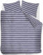 Ariadne at Home Dekbedovertrek Knit Stripes - Blauw - Lits-jumeaux 240x200/220 Cm
