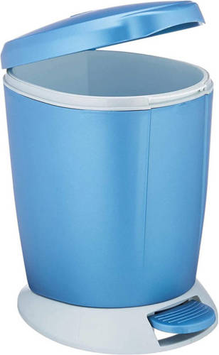 Afvalemmer, Rond, 6 Liter, Blauw - Simplehuman