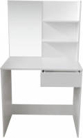 VDD Kaptafel Make-up Visagie Tafel - Toilettafel - Met Spiegel - Wit