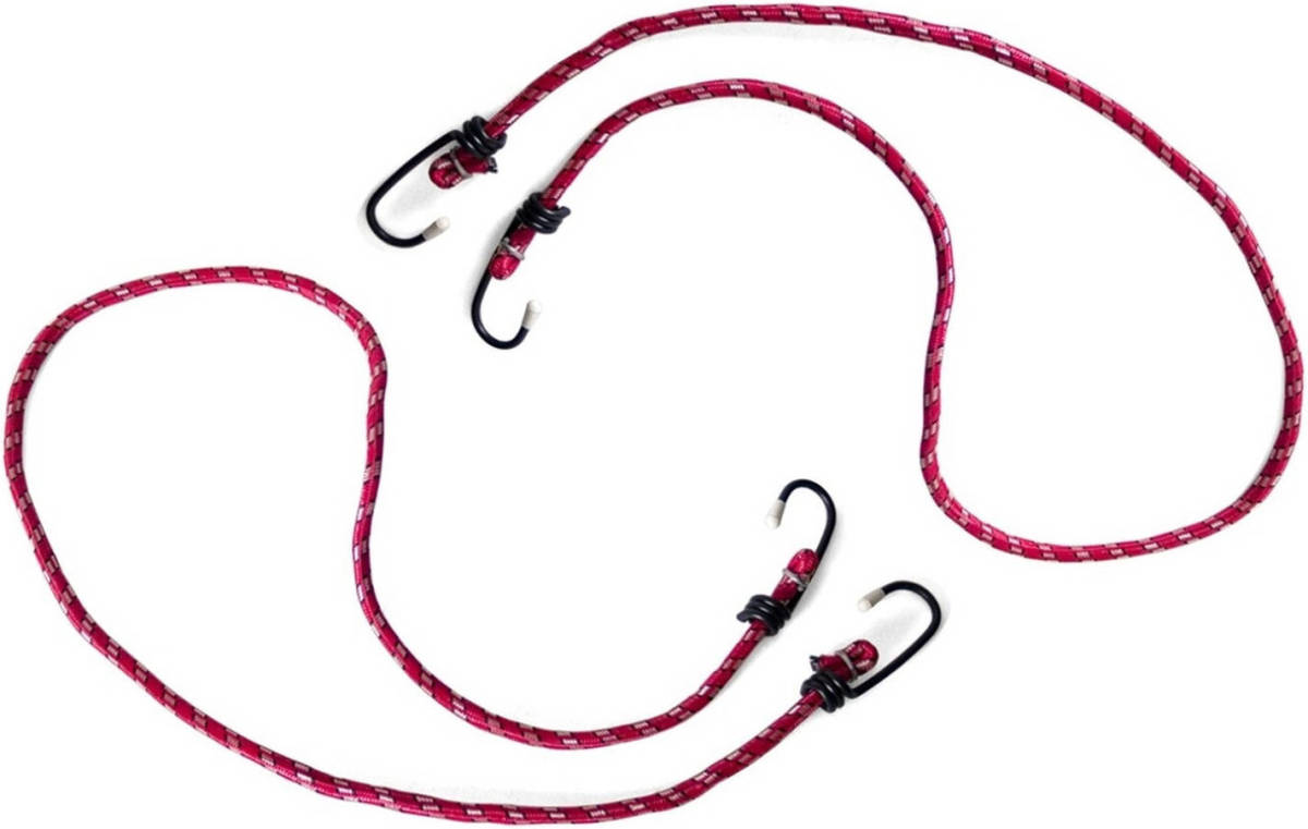Shoppartners 2x Stuks Bagagespin/snelbinders 80 Cm - Bagagespinnen