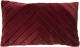 Dutch Decor Femm - Sierkussen Velvet 30x50 Cm Merlot