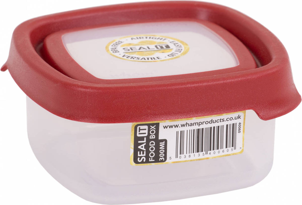 Vepa Bins Wham Vershoudbak Seal It 300 Ml Polypropyleen Rood