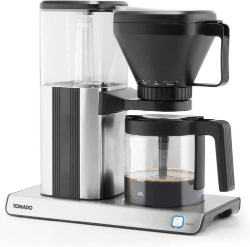 Tomado Tcm1301s - Koffiezetapparaat - 1.25 L Inhoud - Filterkoffie - Rvs