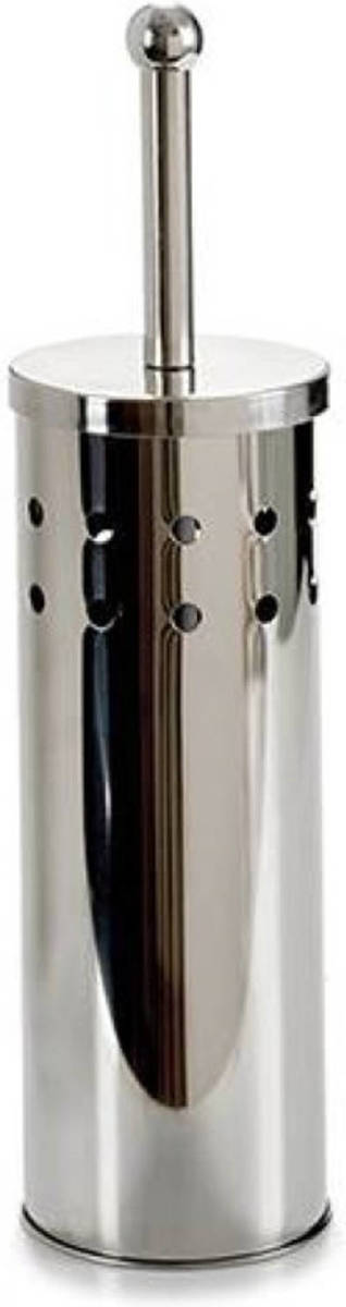 Shoppartners Rvs Toiletborstel/wc-borstel Inclusief Houder 40 Cm - Toiletborstels