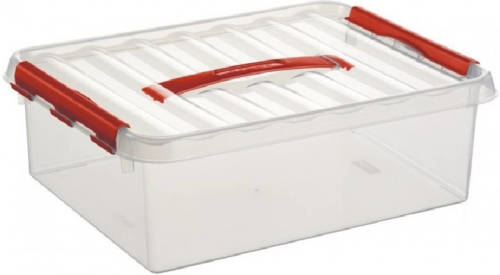 Sunware Kunststof Stapelbare Opbergbak 10 Liter 40 X 30 X 11 Cm - Opbergbox