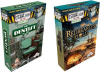Identity Games Uitbreidingsbundel - Escape Room - 2 Stuks - Uitbreiding The Dentist & Uitbreiding Redbeard's Gold