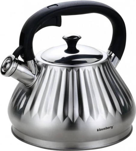 Klausberg 7477 - Fluitketel - Rvs - 3.0 Liter