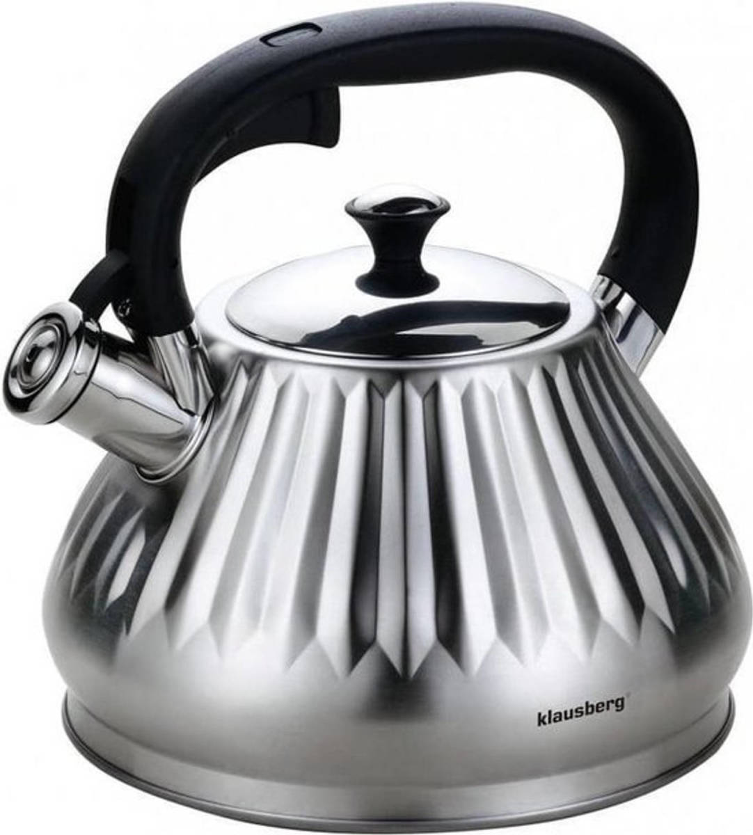 Klausberg Top Choice - Fluitketel - Rvs - 3.0 Liter