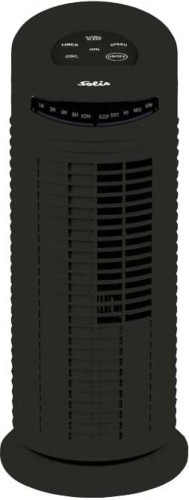 Solis Tower Ventilator Zwart