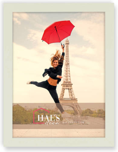 HAES deco - Houten Fotolijst Paris Wit 30x40 - Sp001313