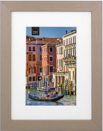 HAES deco - Houten Fotolijst Venezia Bruin 9x13 Of 13x18 -Sp12818