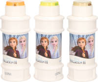 4x Disney Frozen 2 Bellenblaas Flesjes Met Bal Spelletje In Dop 175 Ml Voor Kinderen - Bellenblaas