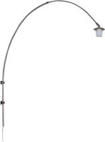 Lamponline Lightning - Moderne Wandlamp 1-l Switch - Zilver