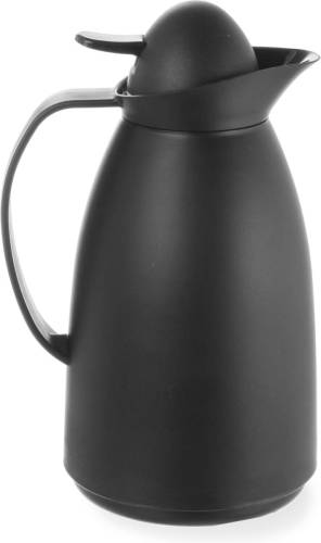 Hendi Thermoskan Kunststof Zwart 1 Liter