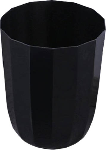 QUVIO Prullenbak Plastic - Zwart