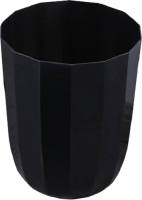 QUVIO Prullenbak Plastic - Zwart