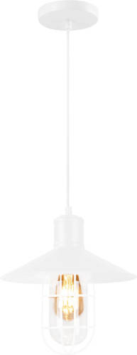 QUVIO Hanglamp Metaal En Glas - Quv5082l-white